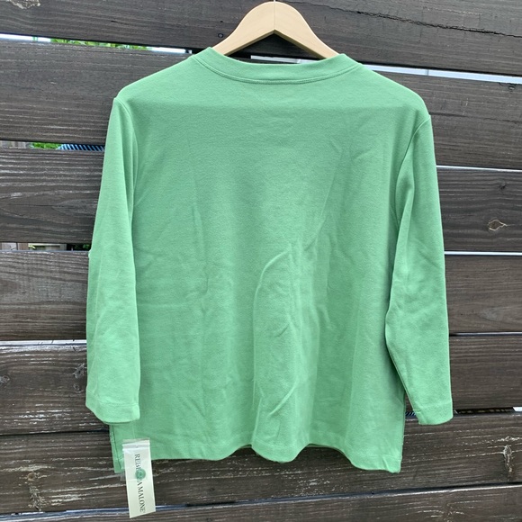 🛍NWT🛍 Green Embellished Cardigan - Picture 4 of 4